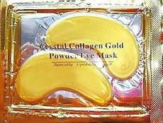 Lot de 30 Masques de Visage Premium en Poudre d'Or,