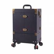 KUYUC Trolley Valise à Maquillage, Professionnelle
