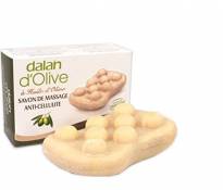 Dalan d'Olive Lot de 3 savons de massage et anti-cellulite