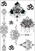 Tatouages géométriques fleurs Tatouages lignes tatouages