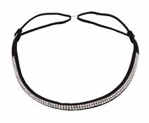 CRAZYCHIC - Bandeau élastique headband à double rangée