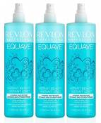 Revlon Lot de 3 flacons d'apres-shampoing Equave 2