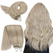 YoungSee Hair Extension Natural a Froid Microring Hair,
