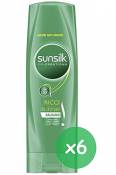 Sunsilk - 6x Bouteilles de baume pour boucles rebelles (6x 200 ml)
