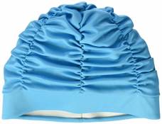 Beco Bonnet de Bain en Tissu pour Femme Turquoise Taille