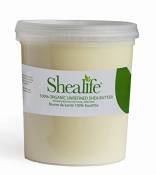 1 kilogramme de beurre de karité non raffiné organique pour conditionner traitement d'onguent de peau sensible et de peau sèche de bébé de psoriasis d