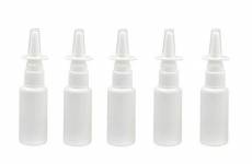 Lot de 12 flacons de vaporisateur nasal en plastique