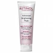 Masque éclaircissant avancé Retinol - Le traitement anti-âge original Retinol 10-Minute - Exfolie, éclaircit et lisse la texture pour une peau d'appar