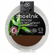 Zao Makeup - ZAO MAKE UP - Fond de Teint Compact - 739 CAROUBE Recharge