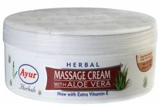 Ayur Herbals Crème de massage avec 200ml Aloe Vera