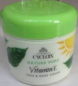 5x Cyclax Nature Vitamin E Face and Body Cream 300ml by Cyclax