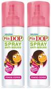 Dop P'tit Dop Spray Démêlant Anti-Nœuds Fraise-Cerise 200.0 ml - Lot de 2