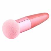 Flawless Cosmetic Makeup Brushes Set Liquid Cream Powder Foundation Sponge Brush (Pink) by Broadfashion