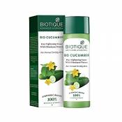 Biotique Bio Cucumber Pore Tightening Toner With Himalayan Waters 120Ml by Biotique