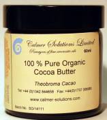 100% Pur Beurre De Cacao Biologique 60ml Pot