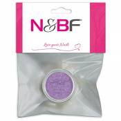 N&BF Poudre de velours Lilas (violet) | Poudre de velours pour ongles en gel & vernis à ongles | Poudre de flocage pour nail art | Poudre pailletée po