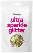 Hemway brillant Black Gold Tiger Mix Glitter Chunky