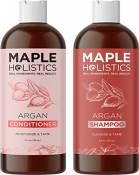 Maple Holistics Shampooing Huile d'Argan et revitalisant
