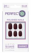 Perfect10 Faux Ongles Vamp 24 Pièces