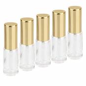 MagiDeal Lot de 5 Mini Flacon Pompe de Parfum Rechargeable