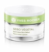 Yves Rocher - Crème pour le visage Sébo Végétal (50 ml) -Soin matifiant et hydratant.