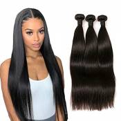 Daimer Straight Natural Weave 3 Paquets Tissage Cheveux