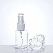 Des bouteilles transparentes Spray vide plastique Mini contenants réutilisables cosmétiques 1pc 30ml