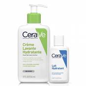 CeraVe Crème Lavante Hydratante | 236ml + Lait Hydratant