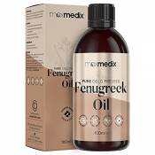 Huile De Fenugrec Pure 100ml Vegan - Fenugreek Oil - Huile De Massage Pour la Poitrine, Les Cheveux & Le Corps - Source De Vitamines Pour La Peau - Pr