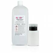 N&BF Ongles Cleaner 1000 ml + Set de distributeur Bouteille
