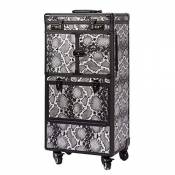 CANDYANA Maquillage Trolley Case, Multifonction Bagages