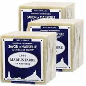 Marius Fabre Lot de 3 cubes de 200 g de savon de Marseille à l'huile d'olive