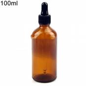 AchidistviQ Mini flacon de 10 à 100 ml en verre ambré
