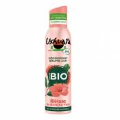Ushuaia - Déodorant Brume 24h - Hibiscus - Certifié Bio - Pour Tous les Types de Peaux - 125 ml