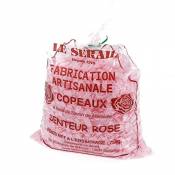 Copeaux de savon de Marseille parfumés Rose 750G - La lessive la plus économique ! Paillettes de savon pour votre lessive, lavage du linge délicat. Ec