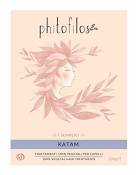 PHITOFILOS - Coloration Végétale Katam - Traitement 100% Naturel - Coloration noire aux reflets violets - 100 gr