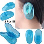 Zantec 1 paire de cache-oreilles en silicone transparent