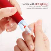 Universal Mini stylo de manucure à ongles, lampe à