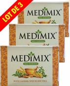 Medimix - Medimix Cholayil Savon Medimix Ayurvédique Glycérine Santal et Eladi - Savon Bio - Export Quality - 125g - Lot de 3 Savons O