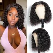 Singlebest Lace Closure Wig Cap Court - Perruque Afro