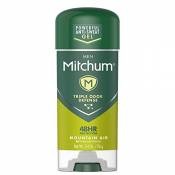 Mitchum - Stick déodorant anti-transpirant pour homme - Protection 48 heures contre l’humidité et les odeurs - Testé dermatologiquement - Parfum Air d