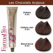 Coloration cheveux FarmaVita - Tons Chocolats Acajous
