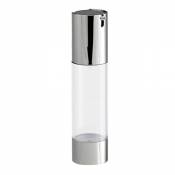 Lurrose Flacon Pompe Vide Airless Rechargeable Transparent