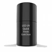 UV/LED Quick Finish Gel Gold Dust 5ml - UV/LED Gel