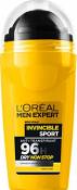 L'Oréal Men Expert Déodorant Bille Invincible Sport 50 ml