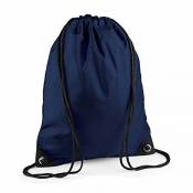 Bag Base - sac à dos à bretelles - gym - linge sale - chaussures - BG10 - bleu marine