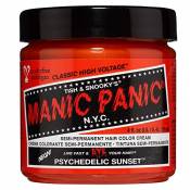 Manic Panic Hair Dye Classic Cream Color Psychedelic Sunset Orange Semi-Permanent Formula by Manic Panic BEAUTY (English Manual)