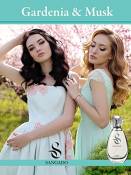 SANGADO Gardenia/Musc Parfum Spray pour Femme, Chypre