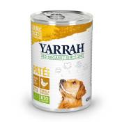 18x400g poulet, algues, spiruline Yarrah - Nourriture pour chien
