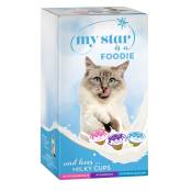 25x15g My Star Milky Cups - Friandises pour chat